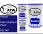 Preview: Honda, Dark Amethyst Pearl, PB-74P: 500ml Lackdose + 500ml Klarlack + 250ml Härter - Set, von ATW Autoteile West.